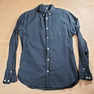 CPO Provisions Black Cotton Button Down